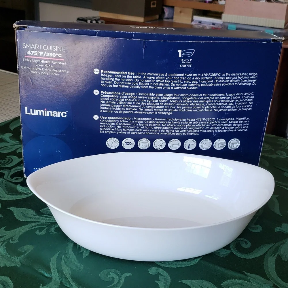 Luminarc 2qt Oval Baking Dish